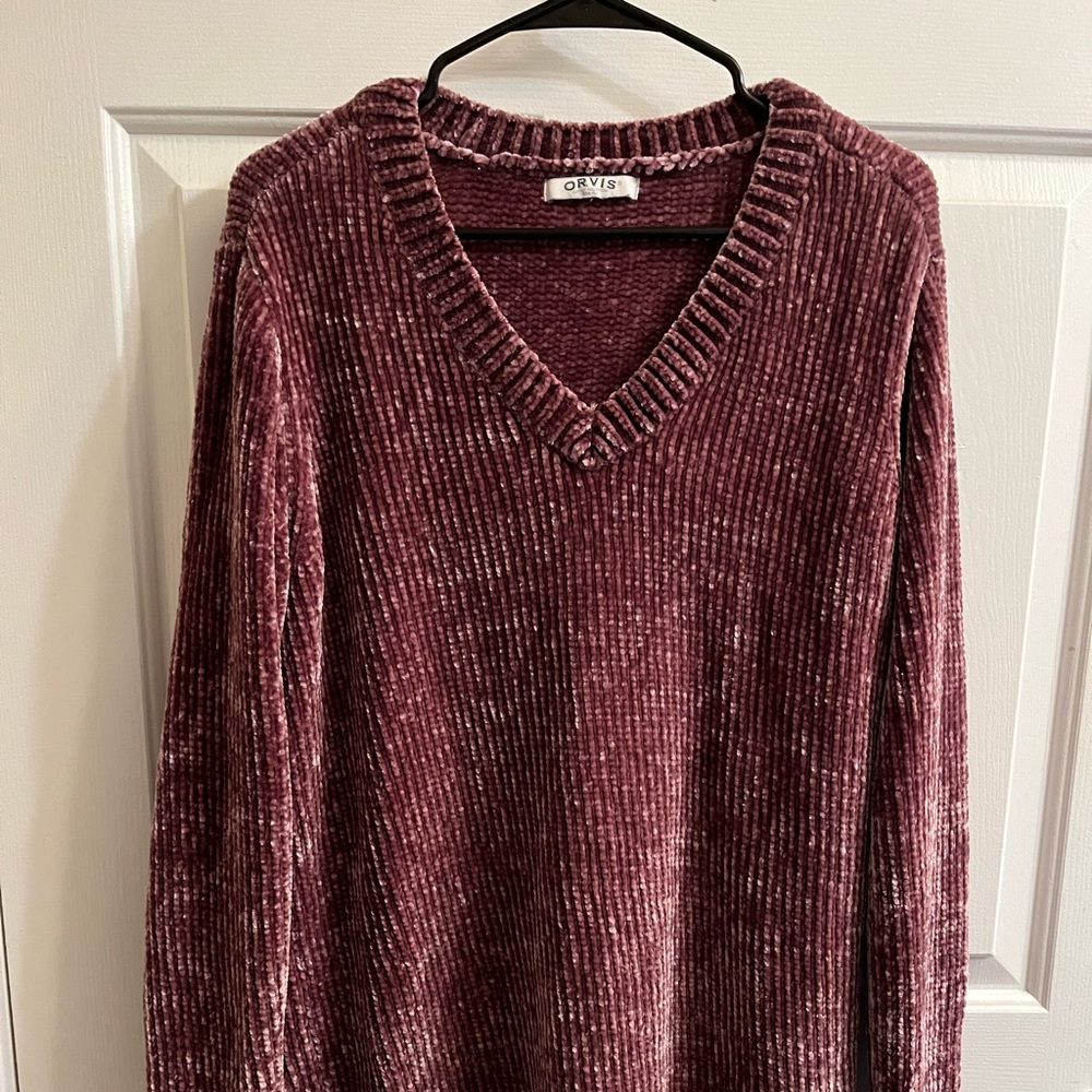 Orvis Chenille Tunic Sweater